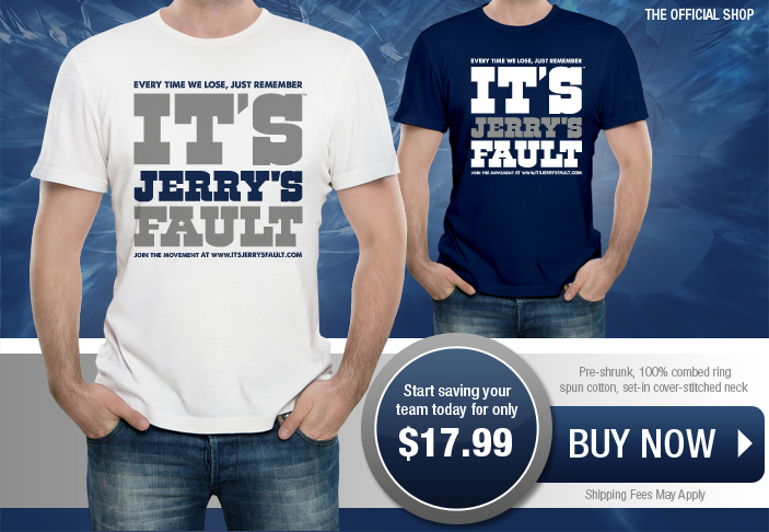 It's Jerry's Fault Homepage Banner